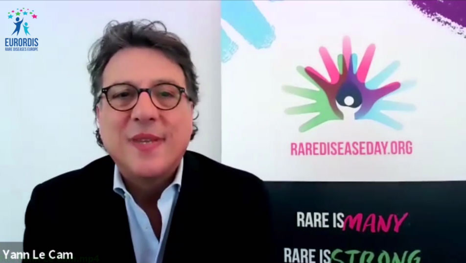 پیام ویدئویی دبیر اجرایی اتحادیه بیماریهای نادر اروپا